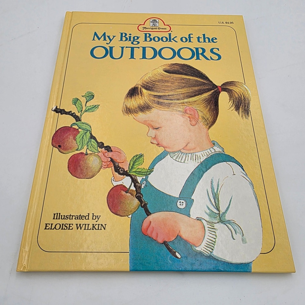 My Big Book of the Outdoors Eloise Wilkin Jane Werner Watson Vintage Hardcover